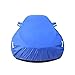 Produktbild MJHETCY Autoabdeckung Vollgarage Abdeckplane Car Cover, Car-Cover Kompatibel Mit Ford Fiesta Titanium Car Cover Waterproof Breathable Thick Sonnenschutz Regen Persenning Leinwand (Farbe: Blau)