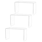 Transparente Schmuck Display Riser, Für Figuren, Schmuck, Cupcake, Lippenstift, Nagellack, Gewürz. transparenten Display- Riser aus Acryl sehen ordentlich aus, sind langlebig und halten die Ausstellung stabil Acryl- Display- Riser