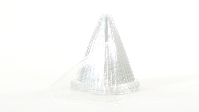 Cloche Potager 80 Housses Protection Plantes Relaxdays - PVC 22x19x19cm - Anti-gel, Escargots, Intempéries Housses PVC Anti-gel Escargots 22x19cm