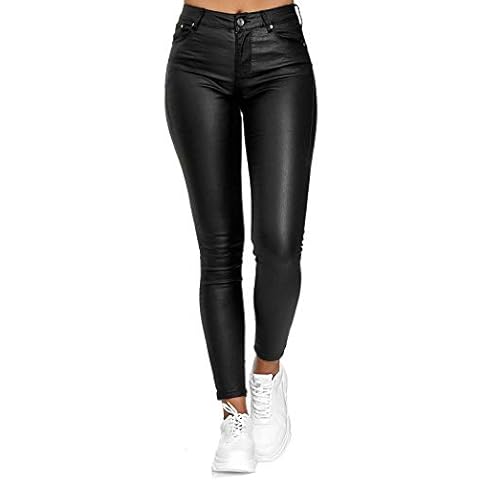 Pantalon Femme Onsoyours PU Cover