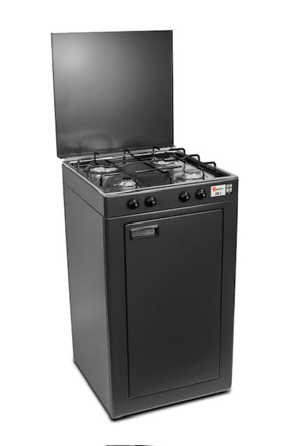 Fornello Da Tavolo Parker A Gas GPL 3 Fuochi | Acciaio Inox | Kit Regolatore Per Bombole Italia - Foto 9