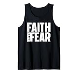 Faith Over Fear Croce La Fede Vince Sulla Paura