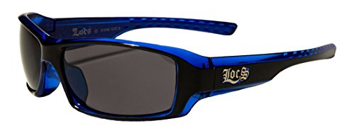 Locs Men's Original Gangsta Hardcore Shades Sport Bike-Blue-Blue