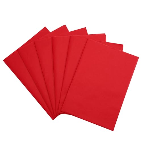36 Sheets Red Tissue Paper for Gift Bags 20 x 14 Wrapping Tissue Paper for Birthday Party Wedding Holiday Decoration DIY Craft