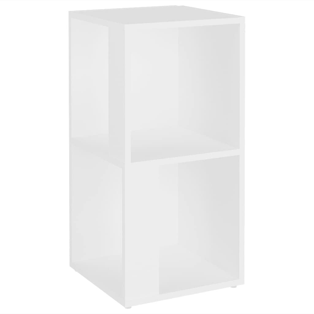 Armadio ad angolo, vetrina, armadietto da ufficio, aperto, per aziende, ufficio, scuola, soggiorno, camera da letto, bianco, 33 x 33 x 67 cm