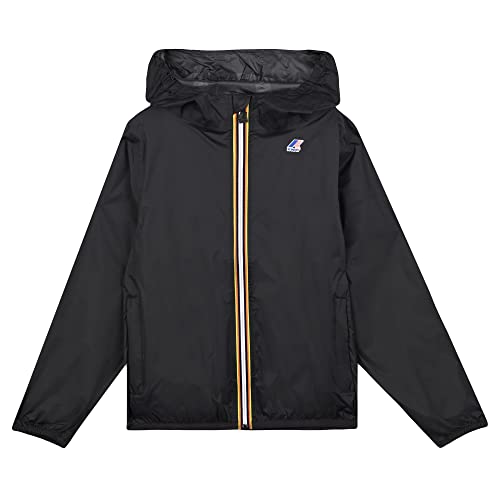 K-Way Le Vrai 3.0 Claude Vestes unisexe enfants, noir pur, 6 ans