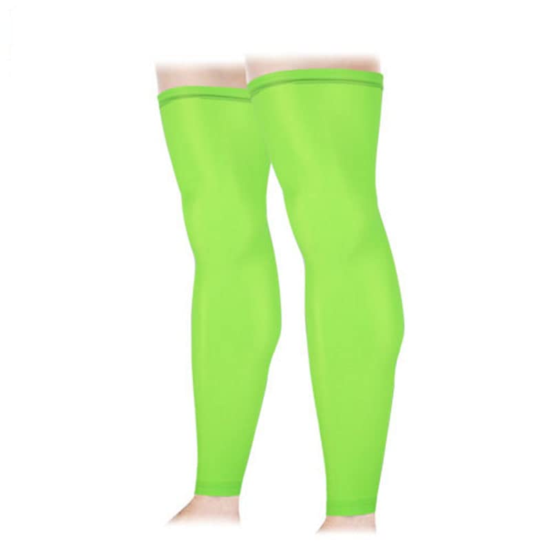 Anty UV Unisex Kompresyjny Rękaw Nogawki Oddychające Kolarstwo Legginsy Sportowe Bieganie Kemping(Noir,XL)