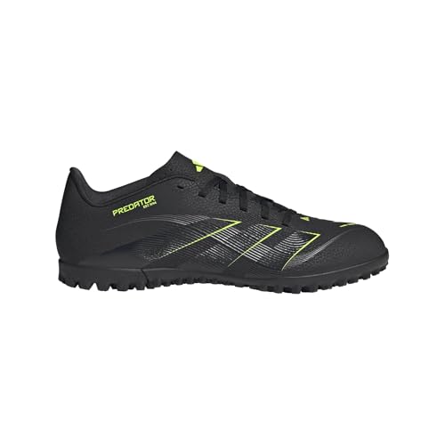 Adidas Unisex Club Turf, Black/Carbon/Lucid Lemon, 12