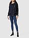 Marca Amazon - find. Chaqueta Asimétrica con Cremalleras para Mujer, Azul (Navy),...