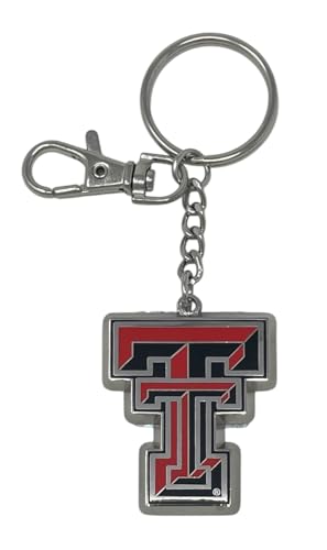Porte-clés en zamac Texas Tech Raiders pour supporters
