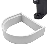 Drip Tray Mug/Cup Riser Made for the Keurig to Reduce Splashes - Riser Only (White, K-Mini 1.25 inches Tall)