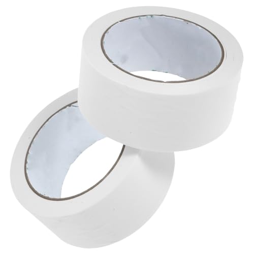 FUNNETOYU 2rollos Cinta De Embalaje Papel Kraft Selladora De Cajas Cinta De Envío Escribible