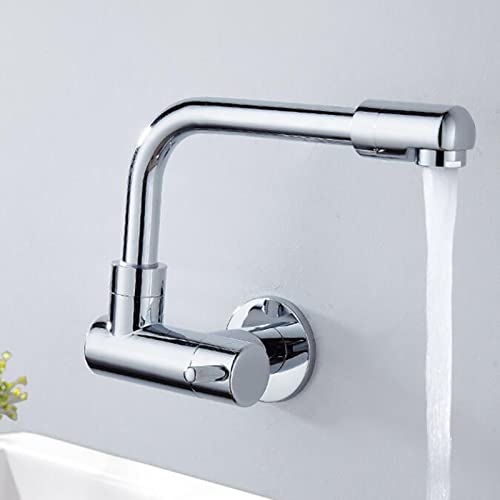 Robinet de cuisine mural eau froide idéal pour optimiser l'espace de votre évier - 6
