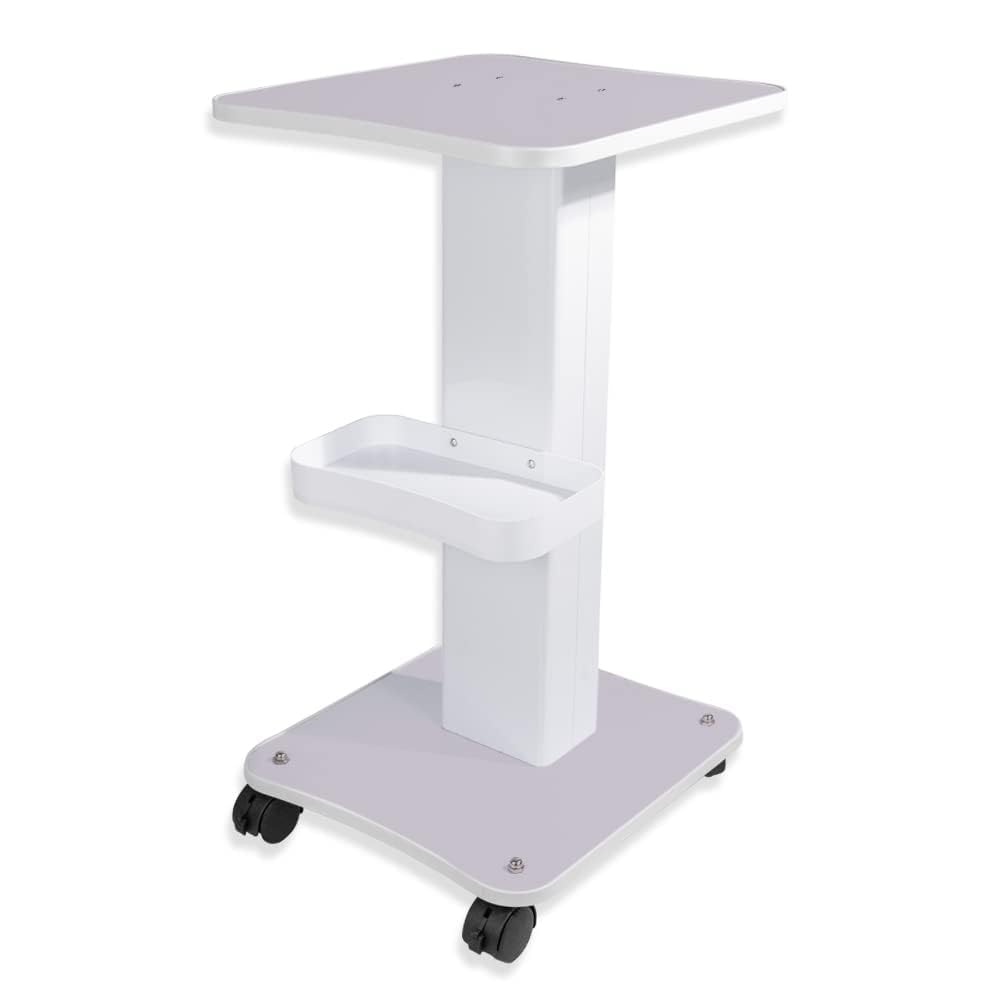 Hydrafacial Machine Salon Roller Trolley Cart | Beauty Instrument Stand with Tray with Wheel, Trolley for Beauty or Medical Equipment-image-49