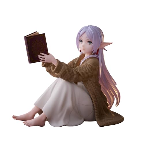 Jiumaocleu Figura de anime Frieren Estatua de 13 cm Frieren Figura de acción...