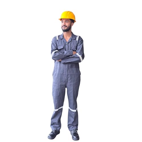 Image of HABIL Industrial Workwear /Coverall /Boiler Suit, 100% Cotton, 200 GSM