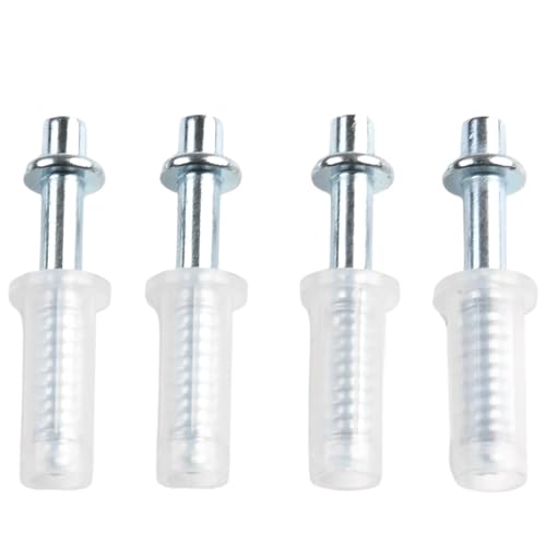 Durable 12 piezas Rueda guía superior para puerta plegable de gabinete Plástico Plateada Blanca Herrajes Metal Tamaño B