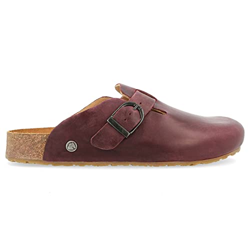 Image of HAFLINGER Grizzly Zigzag Felt Clog Wool Slipper