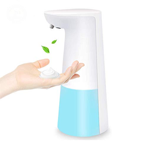 Preisvergleich Produktbild HFAN Automatischer Seifenspender, 250 ml, berührungsloser intelligenter Seifenspender, Infrarot-Bewegungsmelder, Pumpe für Bad & Küche WC Büro