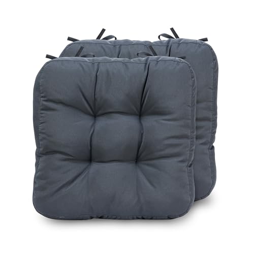 Naga Bahna Chair Cushions for Dining Chairs 2 Pack - Thickened 3.5