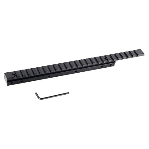 FOCUHUNTER Picatinny Rail Mount 24 Slots Converter Rail Mount Dovetail to Picatinny/Weaver Adapter for 11mm to 20mm Rail Base Accessories Cover