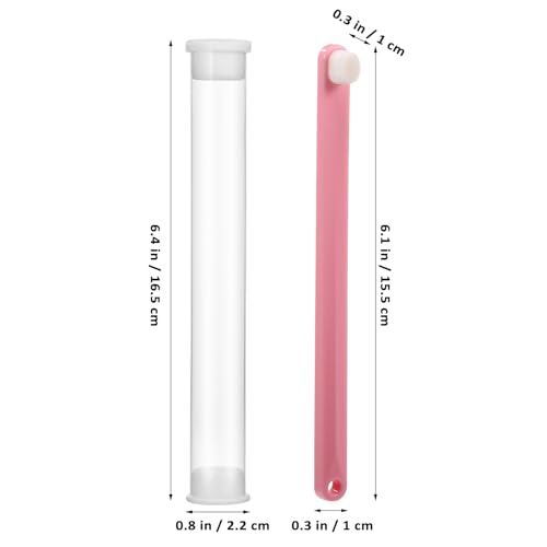 Image of Pet Oral Cleaning Toothbrush Set - Soft Bristle Toothbrushes for Cats Dogs and Rabbits - Care for Sensitive Teeth - 3 Pack