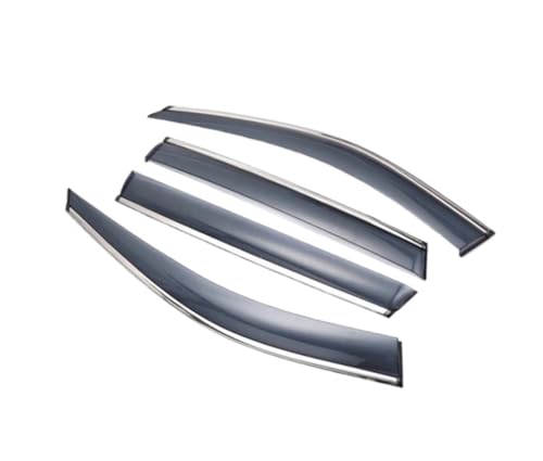 Déflecteur vitre pour Nissan X-Trail 2013-2019 visière de fenêtre en plastique noir