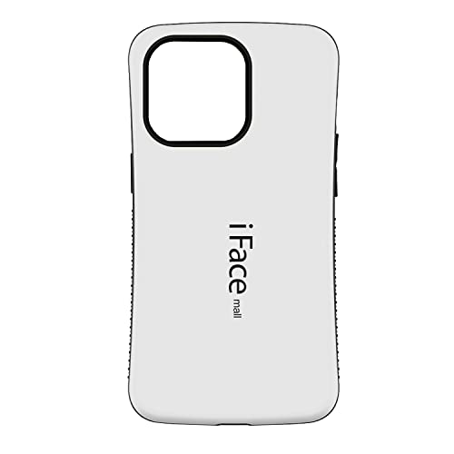 iFace mall iPhone 13 mini 互換品 ケース アイフォン13ミニ アイフェイス モール TPUバンパー ストラップホール付き 耐衝撃 耐摩擦 (iPhone13mini, ホワイト)