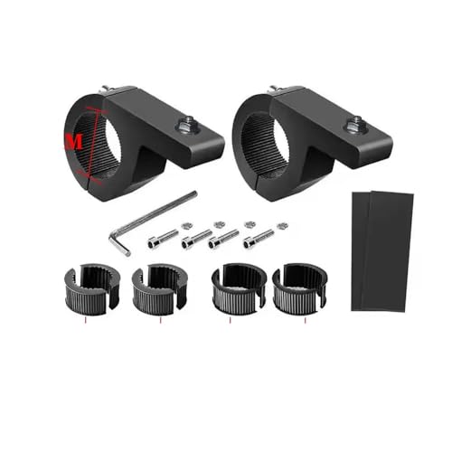 Barra transversal de moto para soporte de navegación y panel de motocicleta universal