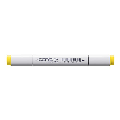 Preisvergleich Produktbild COPIC Classic Marker Typ Y - 06, Yellow, professioneller Layoutmarker, mit einer breiten und einer feinen Spitze