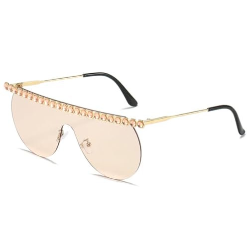 Lunettes de soleil monobloc vintage UV400 pour un look urbain et tendance