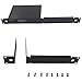 RhymKawa Rackmount Bracket Kit fit for Shure QLXD4 Single Receiver Wireless System Mount on 1U Standard 19' Rack Distribution