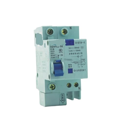 Disjoncteur différentiel DZ47LE 1P+N 16A C 230V pour tableau électrique