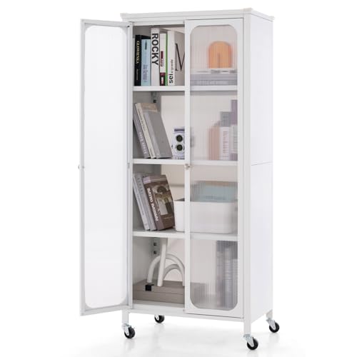 Giantex Bookcase with Doors, 58