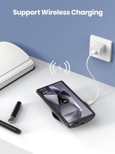 NEWDERY Battery Case for Galaxy S24 Ultra (5000mAh) Black