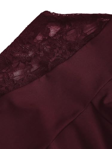 Robe de cocktail chic col bardot et détails dentelle fine - 4