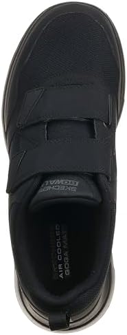 Skechers Men's Gowalk-Athletic Hook and Loop Walking Shoes | Two Strap Sneakers | Air-Cooled Foam, Black, 15 X-Wide | Image 2