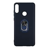 UOGNADGD Funda Flexible + Soporte para Dedo Compatible con ASUS Zenfone MAX Pro M2 ZB631KL Funda Antigolpes para Teléfono con Soporte Magnético Estilo Mecanizado (Negro + Azul) UOGNADGD Funda Flexible + Soporte para Dedo Compatible con ASUS Zenfone MAX Pro M2 ZB631KL Funda Antigolpes para Teléfono con Soporte Magnético Estilo Mecanizado (Negro + Azul)