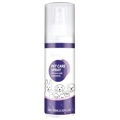 KOAHDE Spray para Heridas para Mascotas,Cuidado de Heridas para Gatos,Protección De Heridas Picazón Perro Gato,Cuidado de la Piel y Heridas para Mascotas,Spray Antiséptico para Perros Gatos