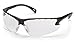 Pyramex SB5710D Venture 3 Safety Glasses Black Frame w/Clear Lens (12 Pair)