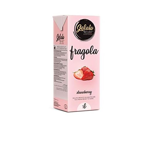 Gelato 4ever - Fragola - Gelato pronto da Mantecare - 1L