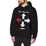 Men Long Sleeve Tops, Canadian Rock Band Three And Days Or Grace (Band) Hooded Sweatshirt, 3d Realistic Hooded Tracksuit T-Shirts, Drawstring Pullover Hoodie Sweatshirt For Big Boys Large