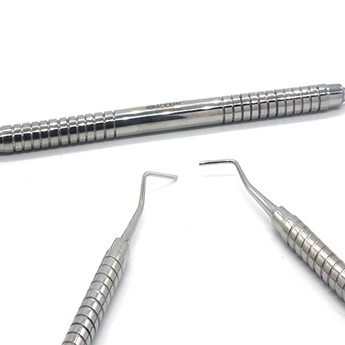 ADDLER DENTAL AMALGAM CONDENSER DOUBLE ENDED SOLID PREMIUM 6 MM HANDLE. LIFE TIME ANTI RUSTING WARRANTY.-image-8