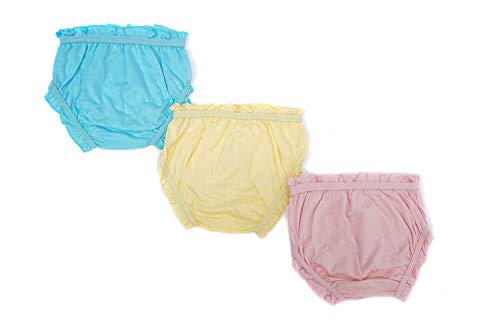 Image of Red Rose Kids Girls Cotton Printed Bloomer Pack of 3-Assorted