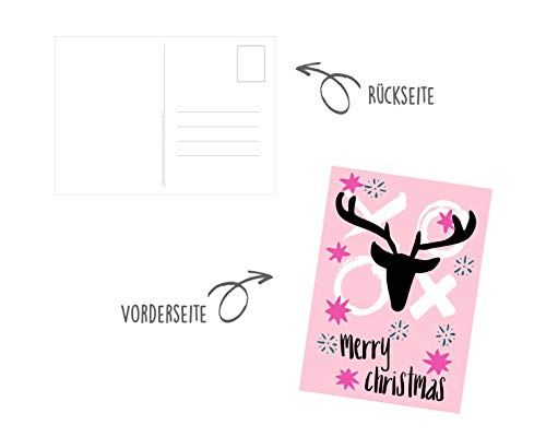 Edition Seidel - Set di cartoline natalizie, set