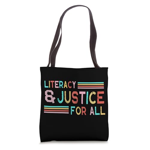 Bolso tote Literacy And Justice For All miniatura 1