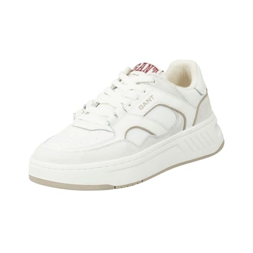 GANT FOOTWEAR Damen YINSY Sneaker, Off White, 37 EU