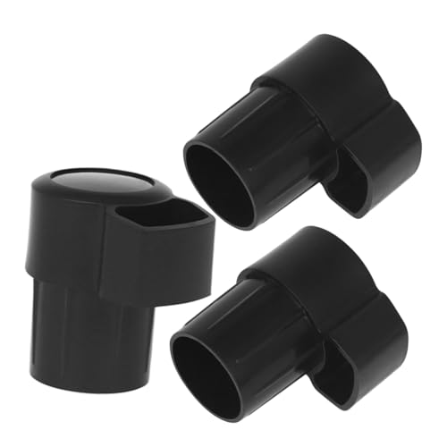 Holibanna 3Pcs Alto Saxophone End Cap Plugs Durable Plastic Neck Plugs for Alto Saxophones Dust Shielding Achieve Rich Deep Sound for Musicians and Instrument Care