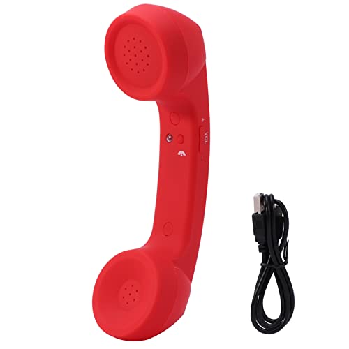 Teléfono Inalámbrico EMVANV Retro Rojo miniatura 5