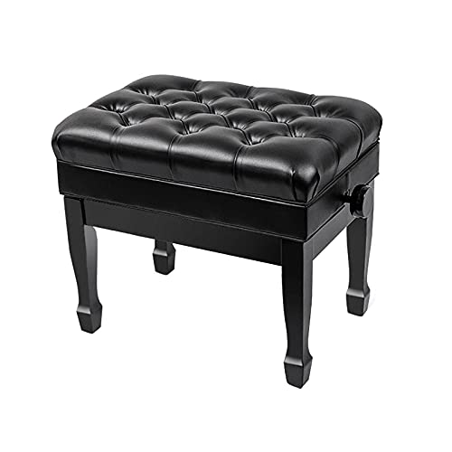 Tabouret de piano, tabouret de coiffeuse, banc de piano réglable en hauteur, tabouret de piano en cuir confortable, avec coussin rembourré en cuir véritable haute résilience et intérieur solide - Les Beatles, Paul McCartney, John Lennon, RIngo Starr, George Harrison Tabouret de piano, tabouret de coiffeuse, banc de piano réglable en hauteur, tabouret de piano en cuir confortable, avec coussin rembourré en cuir véritable haute résilience et intérieur solide